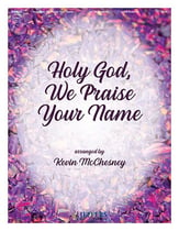 Holy God, We Praise Your Name Handbell sheet music cover